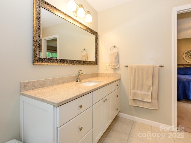 1047 Honeybee Trl, Fort Mill, SC 29715 - bathroom featuring vanity and tile patterned flooring