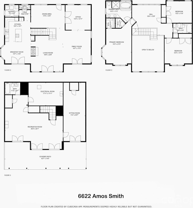 6620 Amos Smith Rd, Charlotte, NC 28214 - view of home floor plan