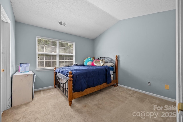 1778 Pergola Pl, Charlotte, NC 28213 - carpeted bedroom with lofted ceiling and a textured ceiling