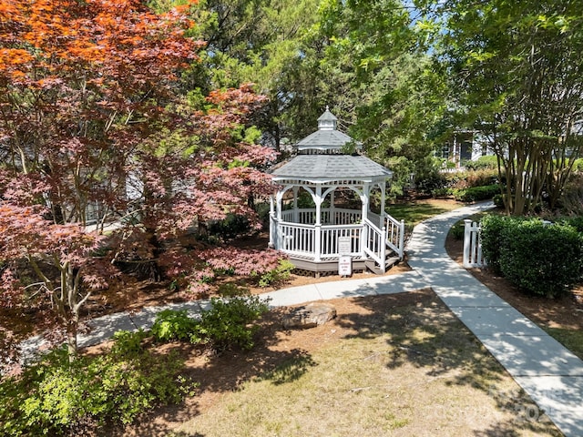 1778 Pergola Pl, Charlotte, NC 28213 - view of yard featuring a gazebo
