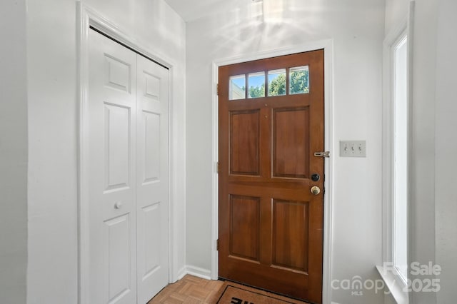 3325 Fortis Ln, Matthews, NC 28105 - foyer with baseboards