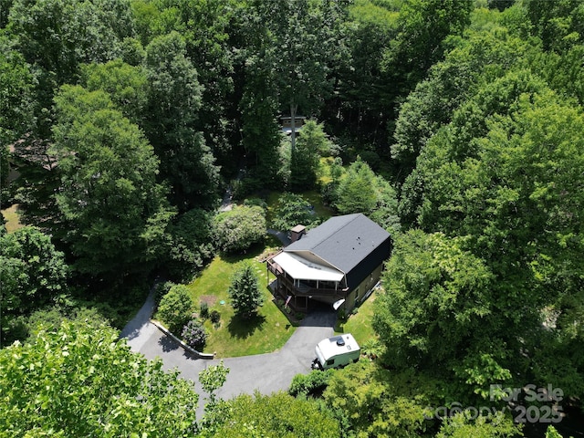 477 Locust Dr, Maggie Valley, NC 28751 - view of property location with a heavily wooded area