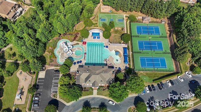 2103 Lytton Ln, Matthews, NC 28104 - view of property location with a pool area