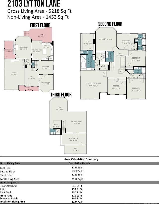 2103 Lytton Ln, Matthews, NC 28104 - view of home floor plan