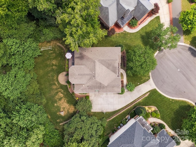 2103 Lytton Ln, Matthews, NC 28104 - drone / aerial view