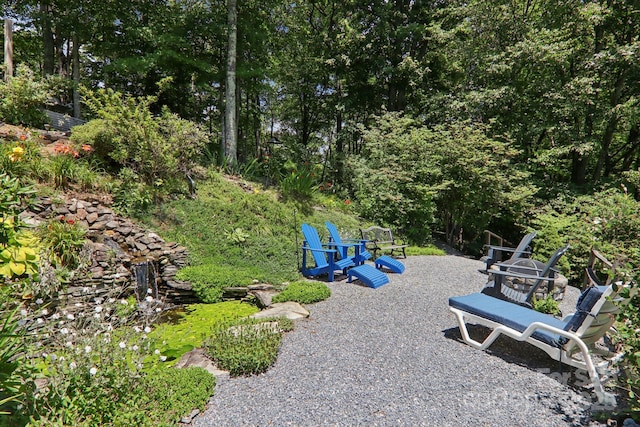 600 Summit Rdg Unit 34, Waynesville, NC 28786 - view of yard with a patio area