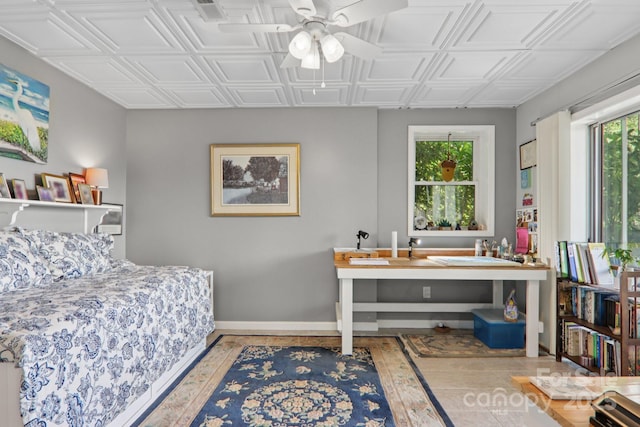 600 Summit Rdg Unit 34, Waynesville, NC 28786 - bedroom with hardwood / wood-style flooring and an ornate ceiling