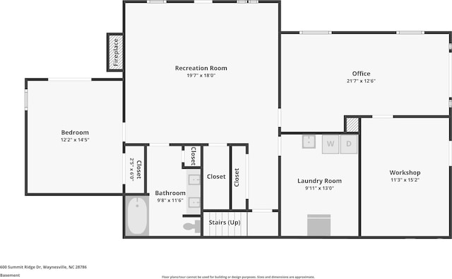 600 Summit Rdg Unit 34, Waynesville, NC 28786 - view of home floor plan