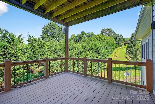 4 Stars Forever Dr, Black Mountain, NC 28711 - view of deck