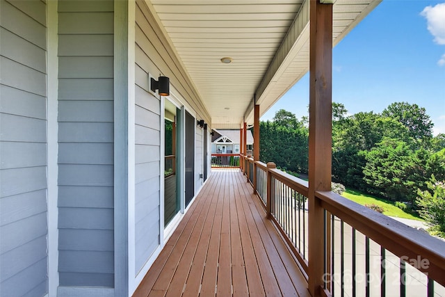 4 Stars Forever Dr, Black Mountain, NC 28711 - view of wooden deck