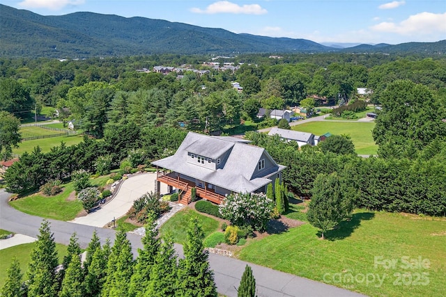 4 Stars Forever Dr, Black Mountain, NC 28711 - bird's eye view of a mountainous background