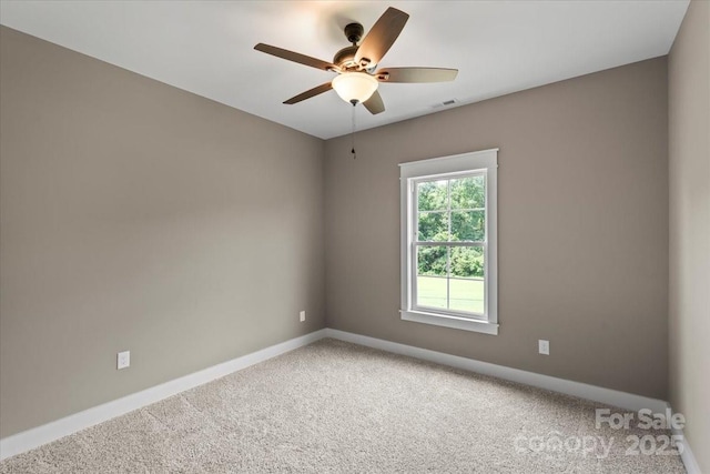 18 Morningside Dr, Granite Falls, NC 28630 - empty room with carpet and a ceiling fan
