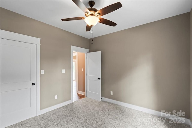 18 Morningside Dr, Granite Falls, NC 28630 - unfurnished bedroom featuring carpet and ceiling fan