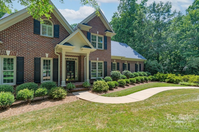 1503 Jack White Dr, Rock Hill, SC 29732 - georgian-style home featuring brick siding and a front lawn
