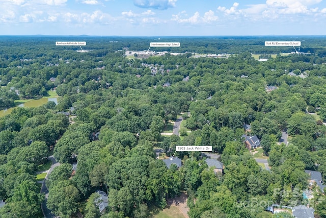 1503 Jack White Dr, Rock Hill, SC 29732 - aerial view of a forest