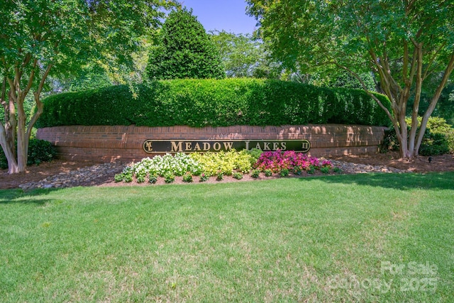 1503 Jack White Dr, Rock Hill, SC 29732 - community sign with a yard