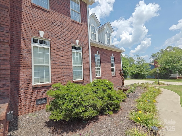 509 E Main St, Rockwell, NC 28138 - view of side of property with brick siding