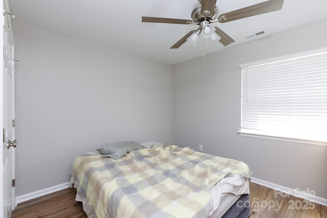2949 Glenstone Dr, Rock Hill, SC 29730 - bedroom featuring wood finished floors and a ceiling fan
