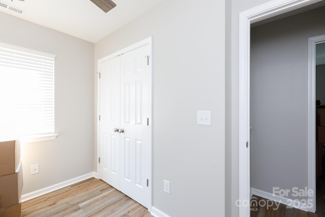 2949 Glenstone Dr, Rock Hill, SC 29730 - unfurnished bedroom featuring wood finished floors and a closet