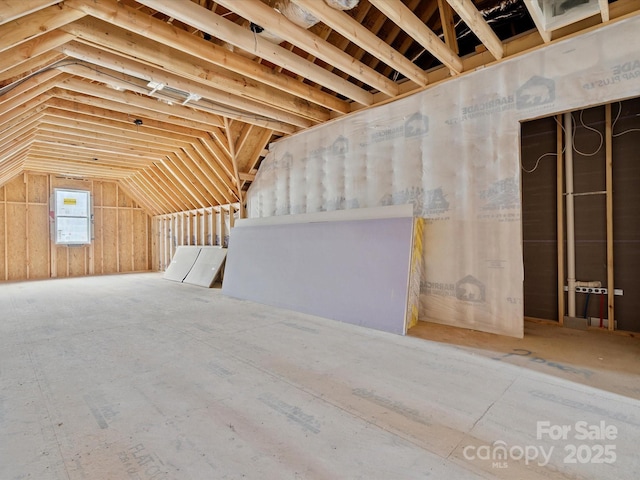 8018 Fairmont Dr, Waxhaw, NC 28173 - view of unfinished attic