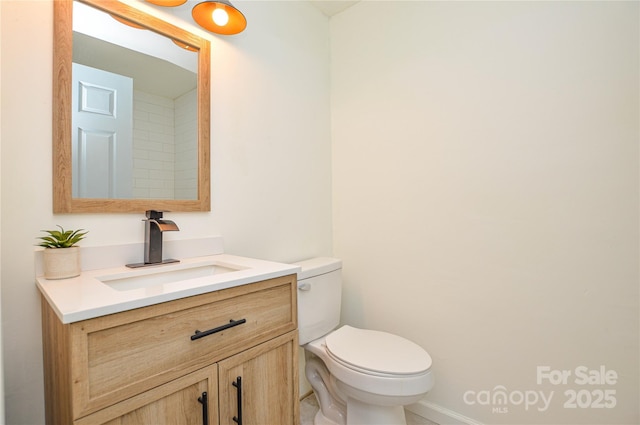 9325 Old Concord Rd Unit J, Charlotte, NC 28213 - half bath with vanity and toilet