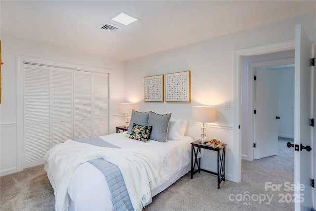 303 Odell St, Kannapolis, NC 28083 - bedroom with light colored carpet and a closet