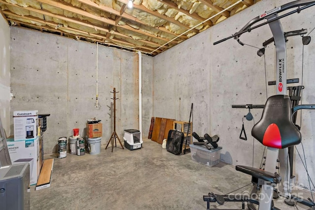 244 Timberlake Rd, Bostic, NC 28018 - view of unfinished below grade area