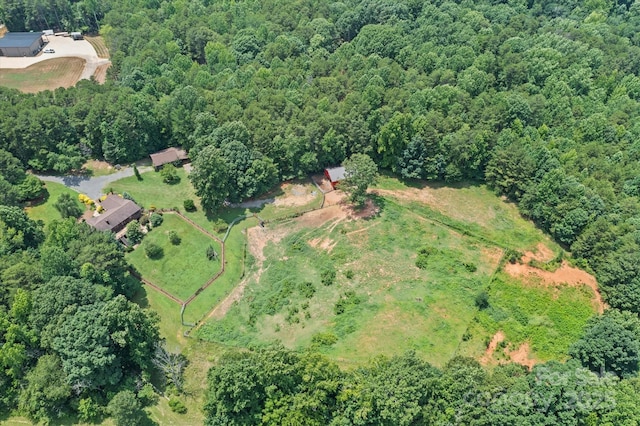 724 Teeter Rd, Mooresville, NC 28115 - aerial view of property's location featuring a heavily wooded area