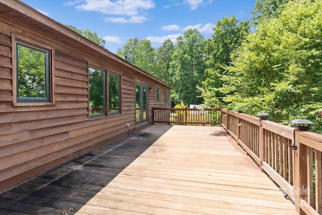 724 Teeter Rd, Mooresville, NC 28115 - view of wooden deck
