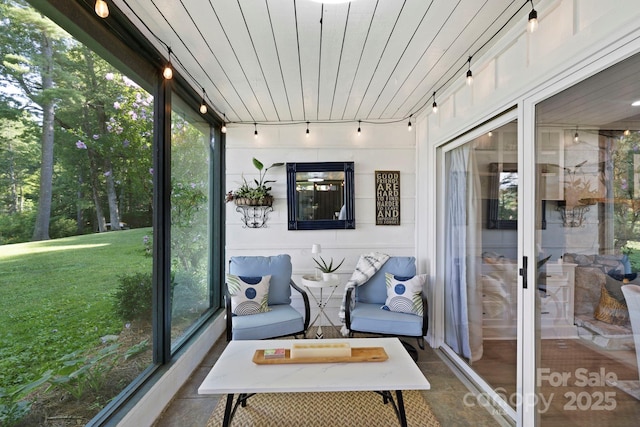 28 Toxaway Pt Unit B7, Lake Toxaway, NC 28747 - sunroom / solarium featuring track lighting