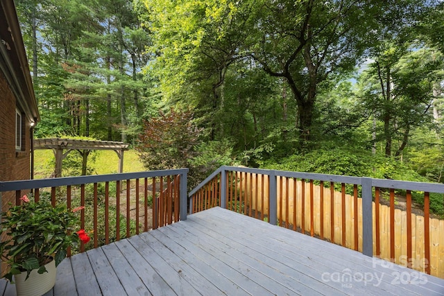 3276 Howard Gap Rd, Hendersonville, NC 28792 - view of deck