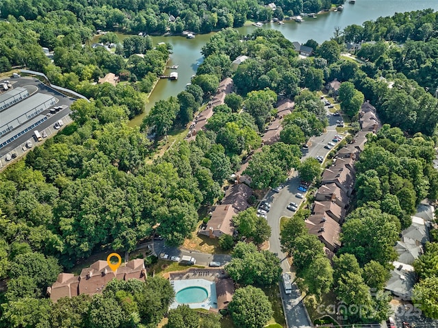 4130 Charlotte Hwy # G, Lake Wylie, SC 29710 - aerial view of property's location featuring a large body of water
