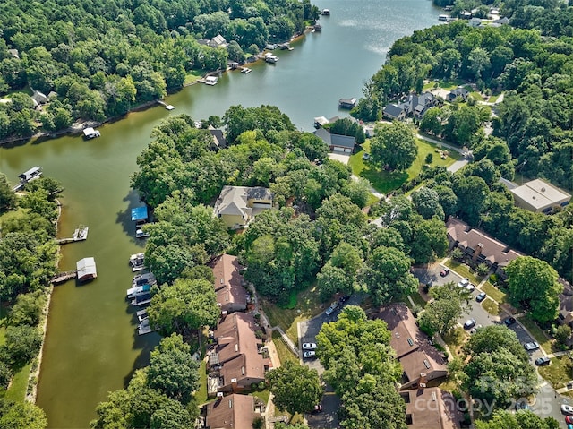 4130 Charlotte Hwy # G, Lake Wylie, SC 29710 - aerial perspective of suburban area with a large body of water