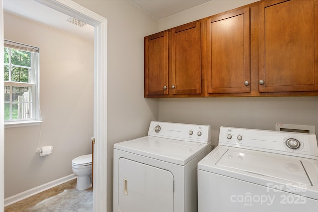 256 Farington Cir Unit 128, Fletcher, NC 28732 - laundry area with washing machine and clothes dryer and cabinet space