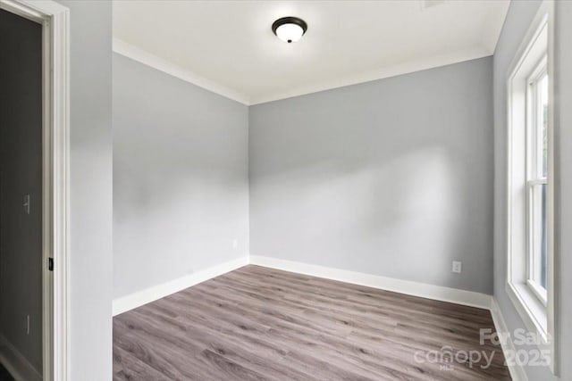 405 E Broad St, Salisbury, NC 28144 - unfurnished room featuring plenty of natural light, wood finished floors, and ornamental molding