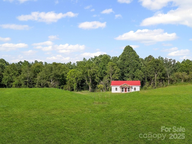 174 Charlie Randall Rd, Lawndale, NC 28090 - view of grassy yard with a view of trees