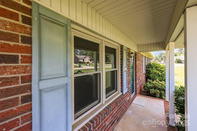416 Park Ave, Granite Quarry, NC 28072 - view of covered porch