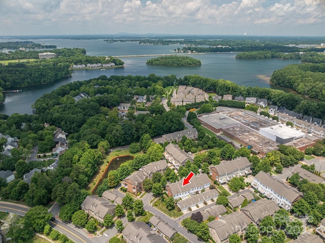 734 Naramore St, Davidson, NC 28036 - drone / aerial view of a nearby body of water