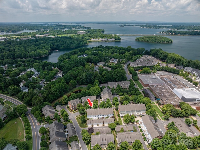734 Naramore St, Davidson, NC 28036 - aerial view of a large body of water