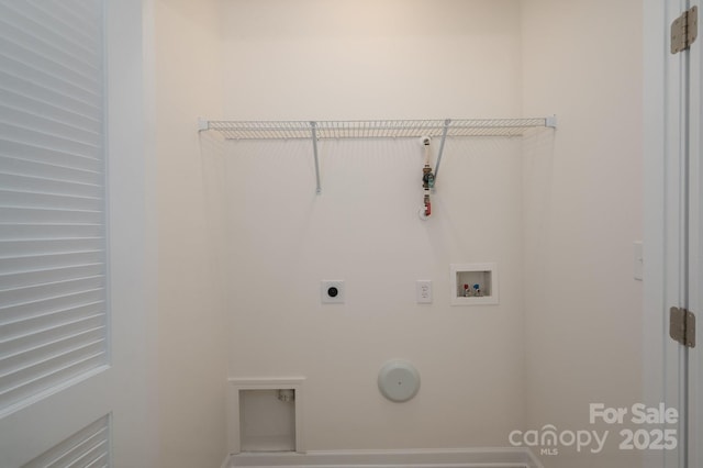 734 Naramore St, Davidson, NC 28036 - washroom featuring electric dryer hookup and hookup for a washing machine