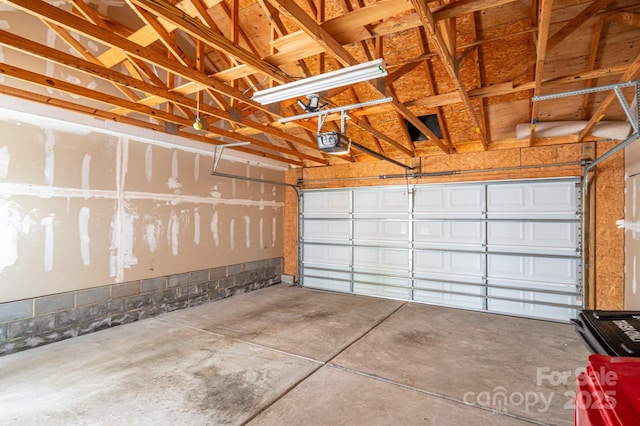 734 Naramore St, Davidson, NC 28036 - garage with a garage door opener