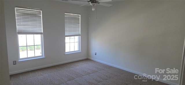 162 Autumn Falls Dr, Lake Wylie, SC 29710 - empty room with ceiling fan and carpet flooring