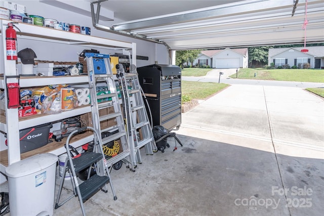 2085 Chapel Creek Rd SW, Concord, NC 28025 - view of garage