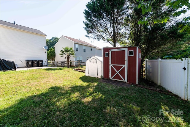 2085 Chapel Creek Rd SW, Concord, NC 28025 - fenced backyard with a shed