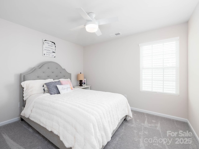 2796 Legacy Ridge Ln, Catawba, NC 28609 - bedroom with carpet floors and a ceiling fan