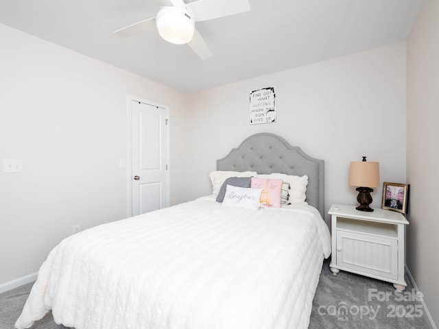 2796 Legacy Ridge Ln, Catawba, NC 28609 - carpeted bedroom featuring baseboards and ceiling fan