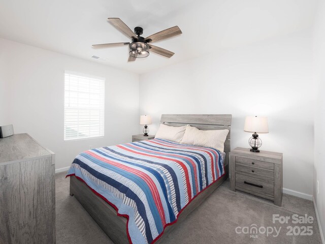 2796 Legacy Ridge Ln, Catawba, NC 28609 - bedroom with carpet flooring and ceiling fan