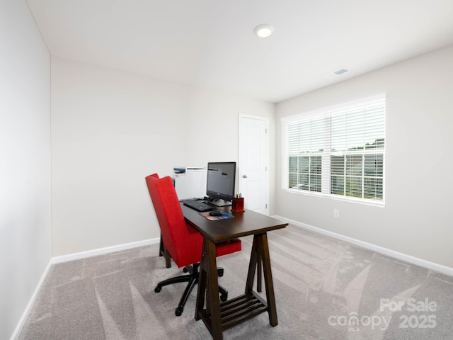 2796 Legacy Ridge Ln, Catawba, NC 28609 - home office with carpet flooring and recessed lighting