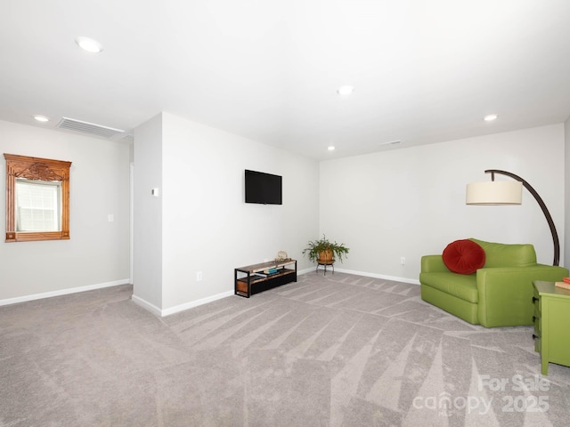 2796 Legacy Ridge Ln, Catawba, NC 28609 - living area with recessed lighting and carpet