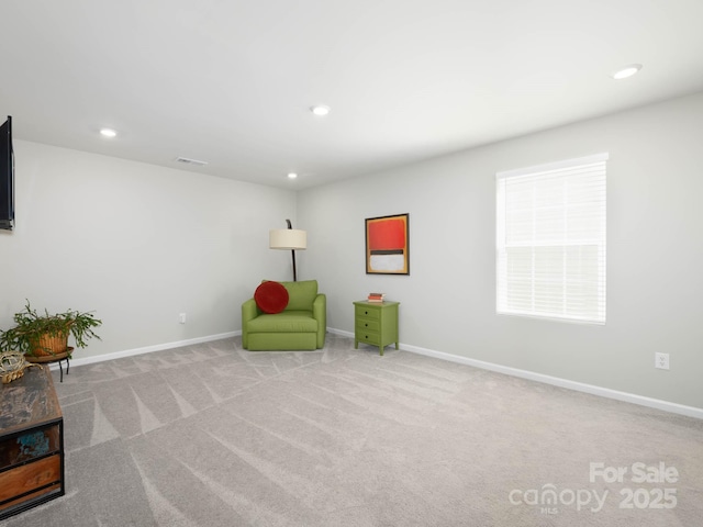 2796 Legacy Ridge Ln, Catawba, NC 28609 - sitting room featuring carpet flooring and recessed lighting